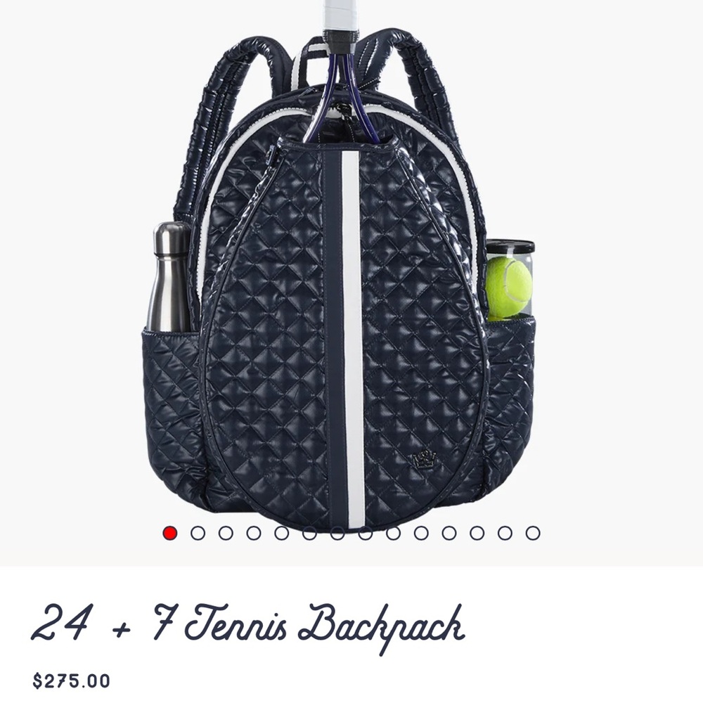 Oliver Thomas Navy Tennis Backpack